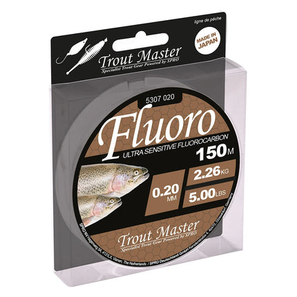 Trout Master Fluoro Mainline 150m