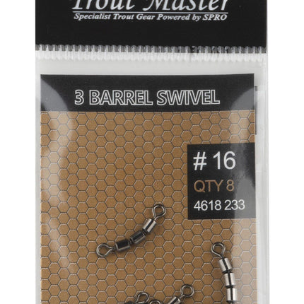 Trout Master Trout Master 3 Barrel Swivel