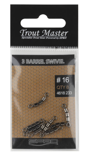 Trout Master Trout Master 3 Barrel Swivel