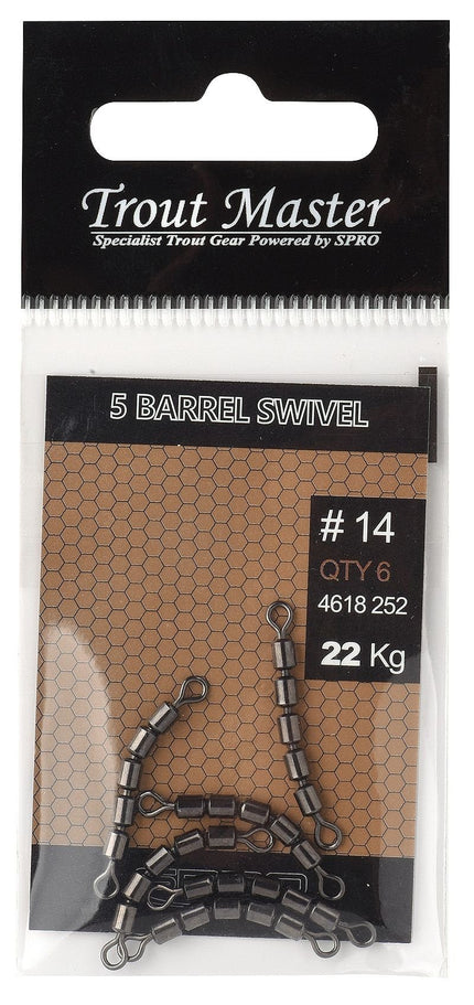 Trout Master Trout Master 5 Barrel Swivel