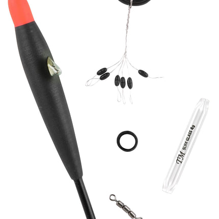 Trout Master Trout Master Rattle Float Set Glass