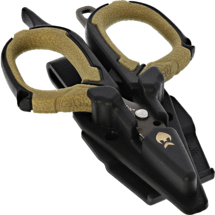 Westin Braid Scissors Incl. Sheath S 3.5"/8.9CM Black Sand