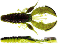 BLACK/CHARTREUSE 6PCS 2 1/2