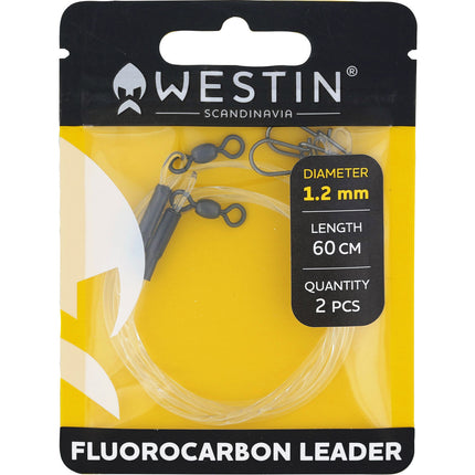Westin Fluorocarbon Leader 60CM Ø1,2MM 2PCS