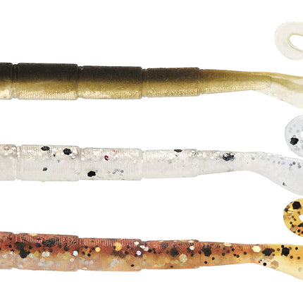Westin Ned Worm Curltail 5 CM / 0.5 G / Floating Mix 6 PCS