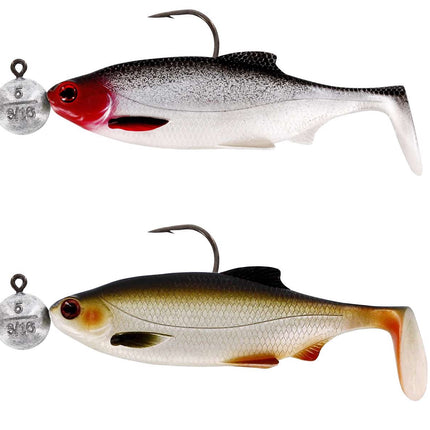 Westin Ricky The Roach R 'N R 10CM #6/0 10G Clear Water Mix 2PCS