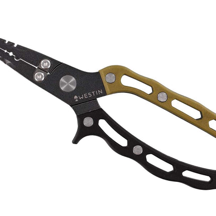 Westin Split Ring Pliers Large 18CM Black Sand 7"