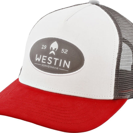 Westin State Cap One Size Silver Grey/Red