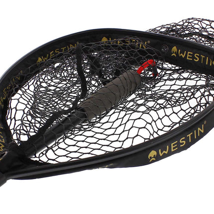 Westin W3 CR Floating Landing Net M 48W CM X 55L CM X 60 CM Depth Handle Length 34CM