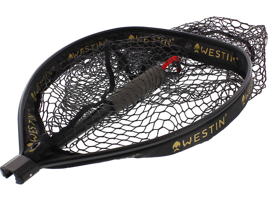 Westin W3 CR Floating Landing Net M 48W CM X 55L CM X 60 CM Depth Handle Length 34CM