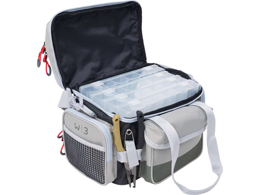 Westin W3 Lure Bag Plus (4 BOXES) Small Grey/Black