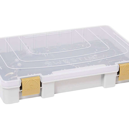 Westin W3 Rig Box 28X19,5X4,5CM GREY/CLEAR