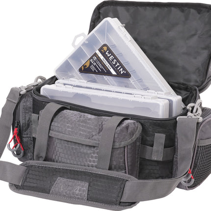 Westin W4 Lure Bag Plus 4 Boxes Small Titanium Black