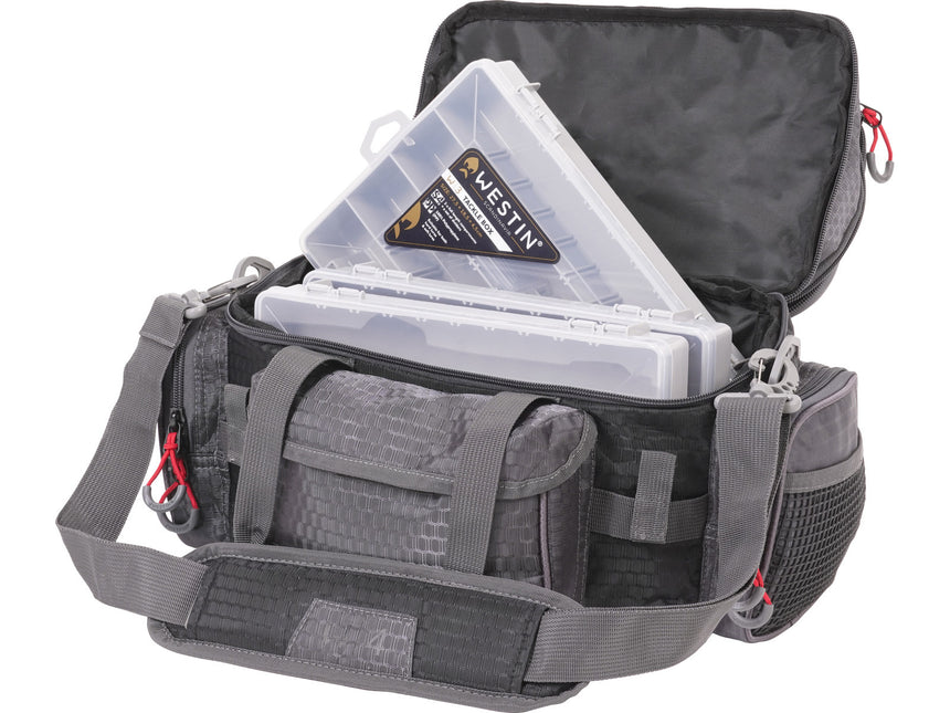 Westin W4 Lure Bag Plus 4 Boxes Small Titanium Black