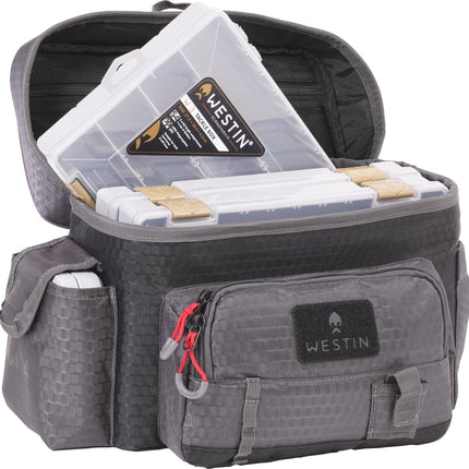 Westin W4 Waist Pack 4 Boxes Large Titanium Black
