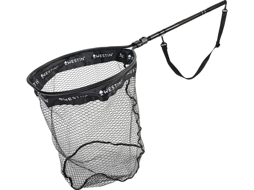 Westin W6 CR Telescopic Landing Net 3M S 38W CM X 45L CM X 50 CM Depth Handle Length 63/300CM