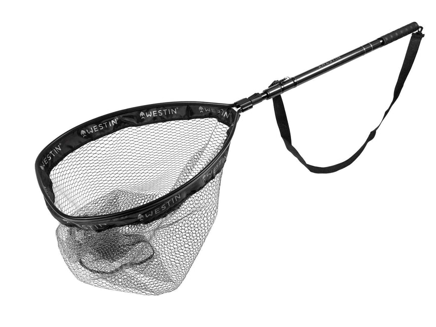 Westin W6 CR Telescopic Landing Net 4M M 45W CM X 55L CM X 60 CM Depth Handle Length 70/400CM