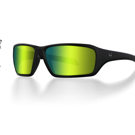 Westin W6 Sport 15 Matte Black LB GREEN AR GREEN