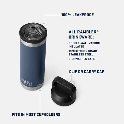 Yeti Rambler 18 oz (532 ml) - Navy