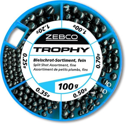 Zebco Split Shot Assortment Fine 100g